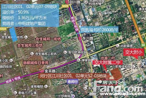 本周,闵行区2幅土地出让,包括梅陇镇森安苑12号商业地块和江川社区