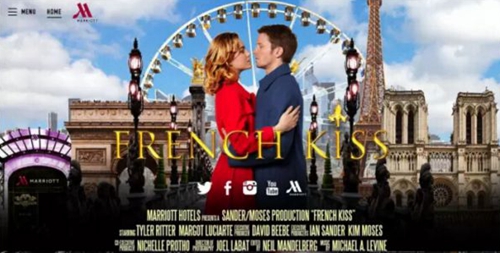 《french kiss》宣传海报